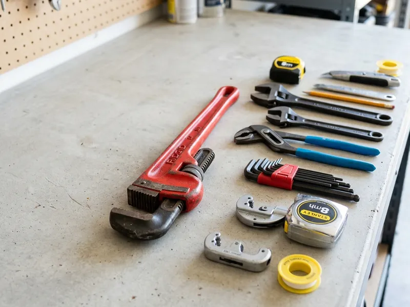 Professional plumbers in Walters, OK equipped with top-tier tools for residential and commercial plumbing services.